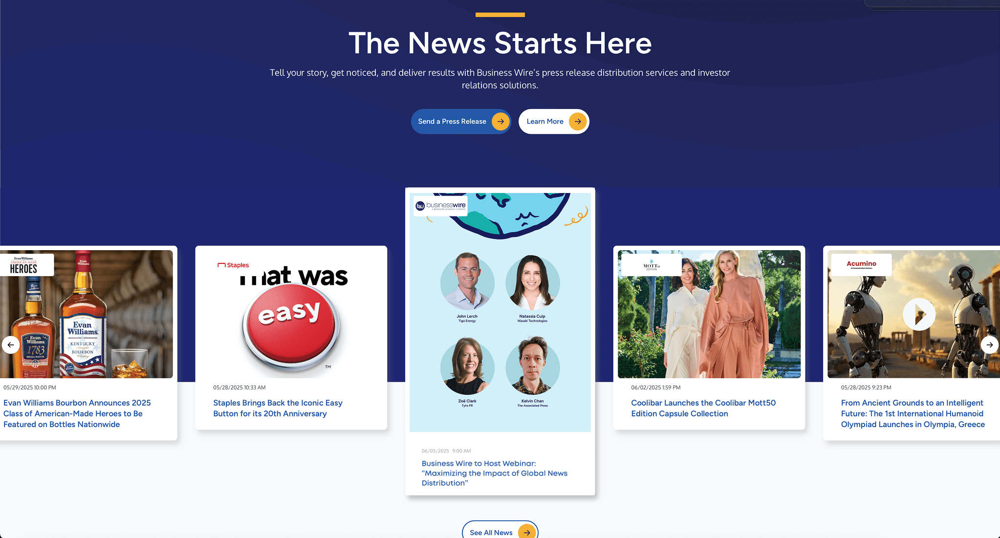 Press Release Announcement